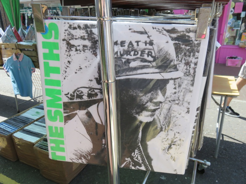 The Smiths, Meat is murder album in one of the record shops, Brighton, UK